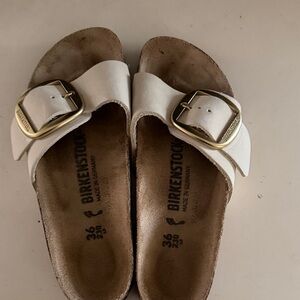 Arizona Birkenstock Women's Sandals with Gold Buckle